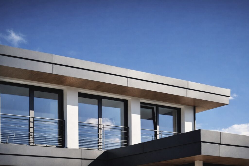 Construction maison neuve avec piscine extérieure